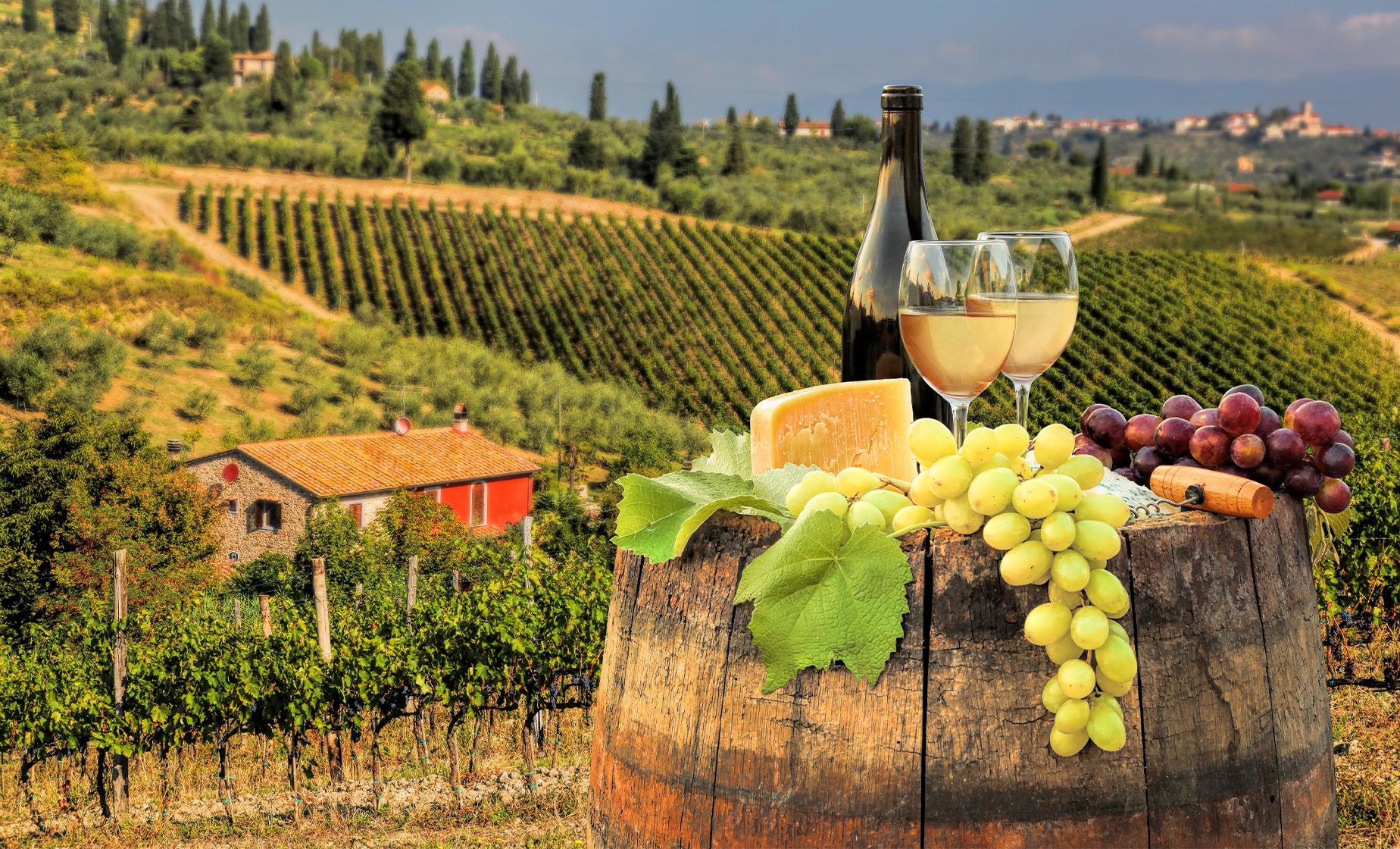 Wine background